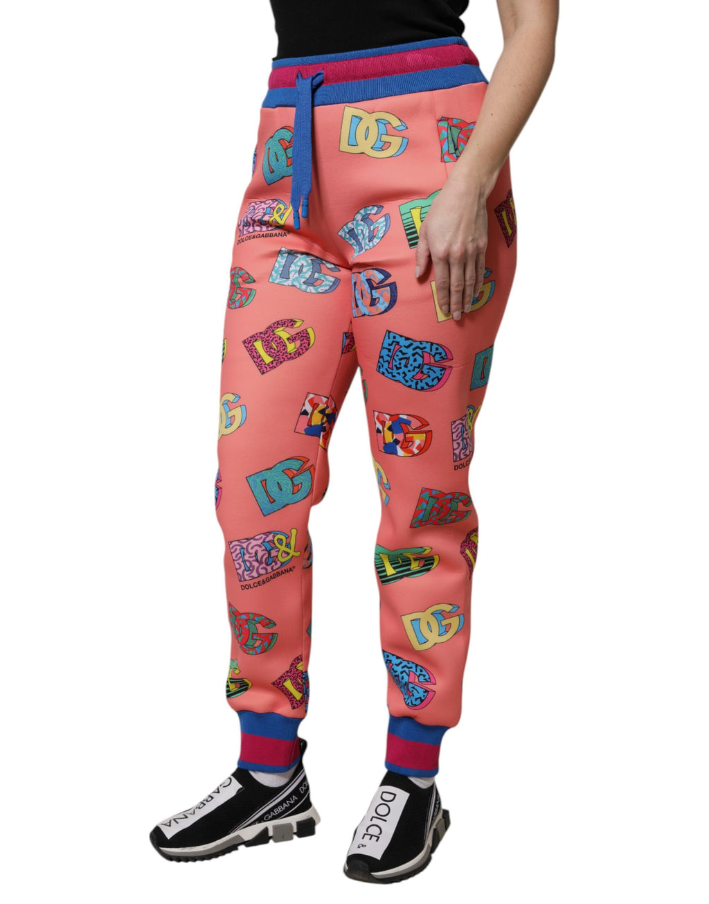 Dolce & Gabbana Pink Athletic Pants for Women detail view