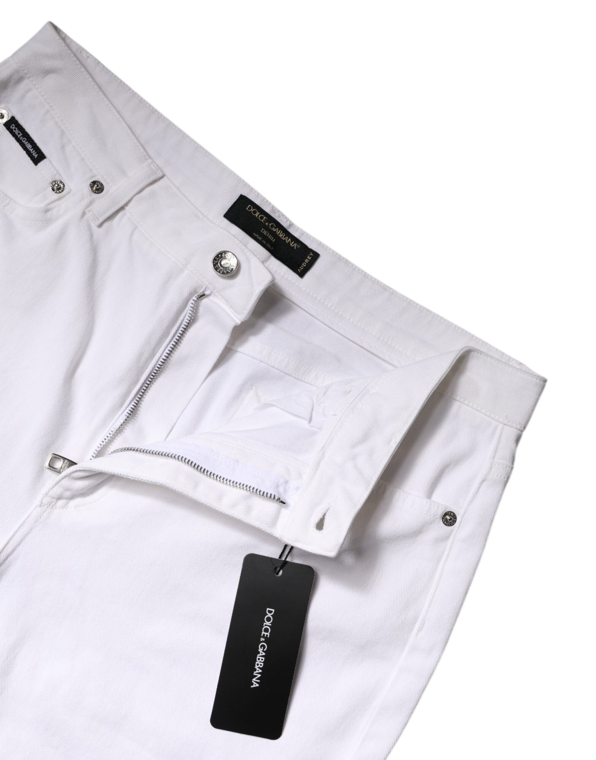 Dolce & Gabbana White Skinny Jeans for Women additional view