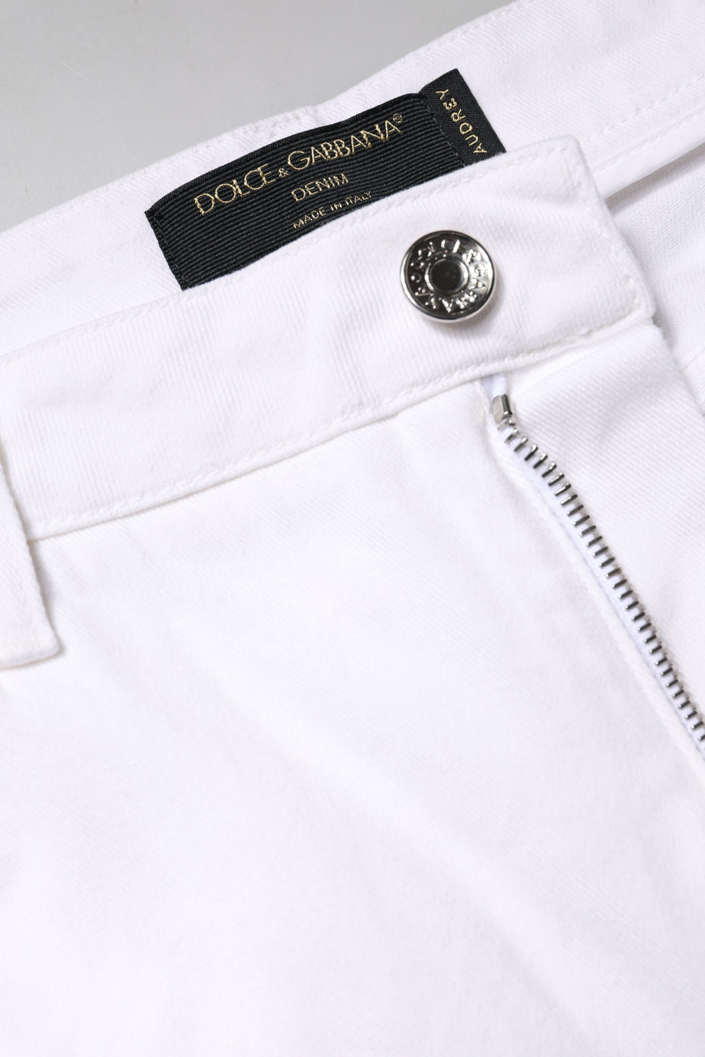 Dolce & Gabbana White Skinny Jeans for Women additional view