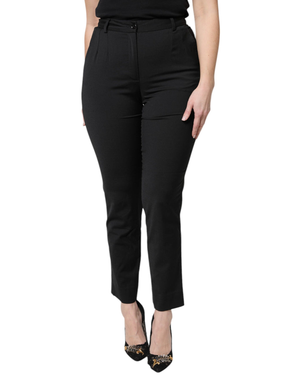 Dolce & Gabbana Black Skinny Pants for Women