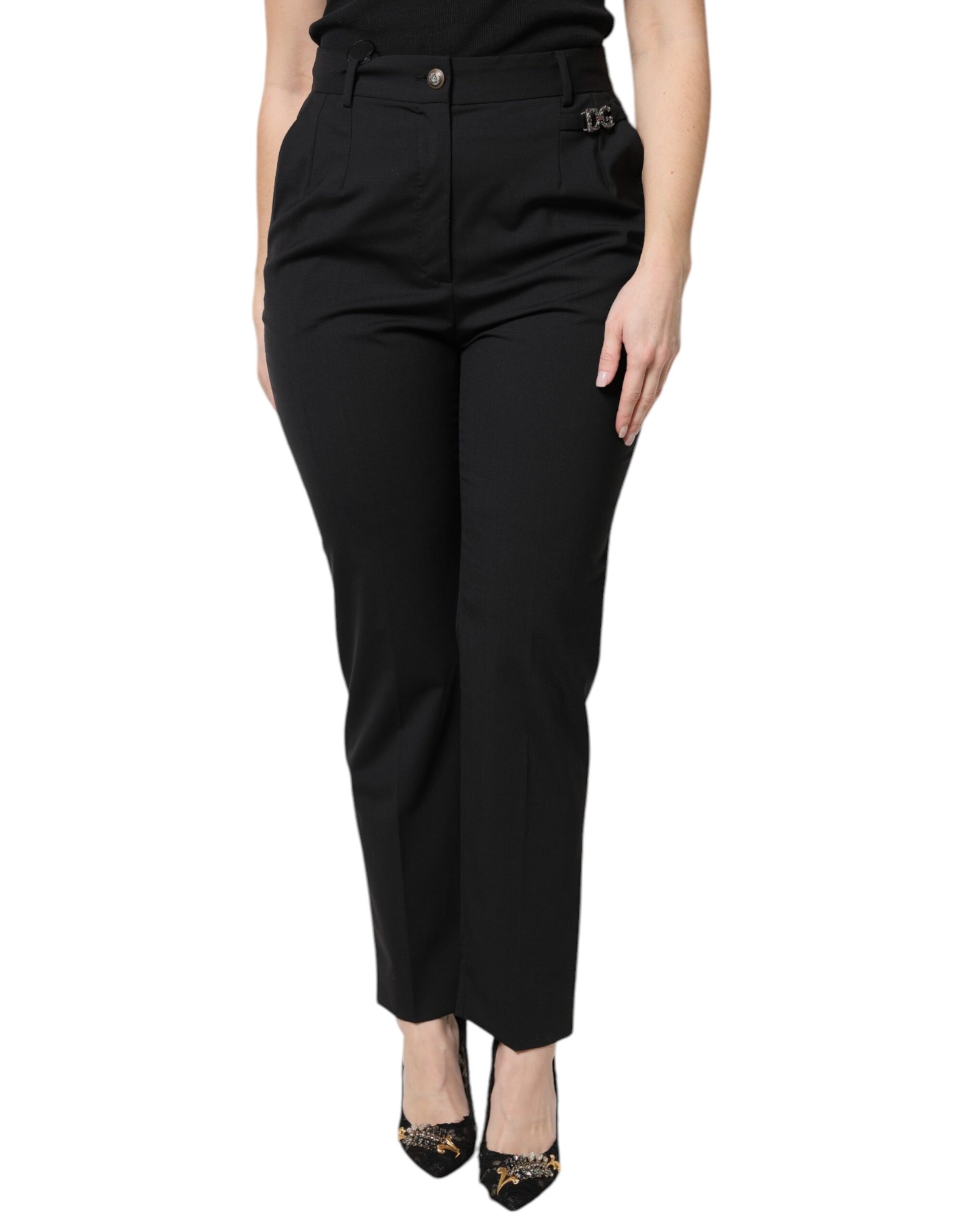 Dolce & Gabbana Black Dress Pants for Women