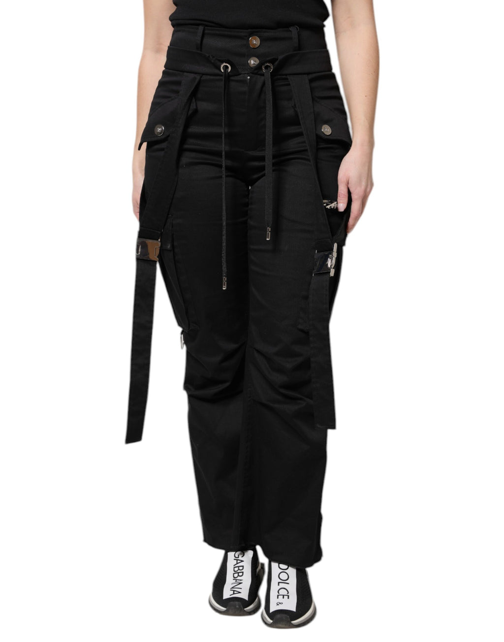 Dolce & Gabbana Black Cargo Pants for Women alternate view