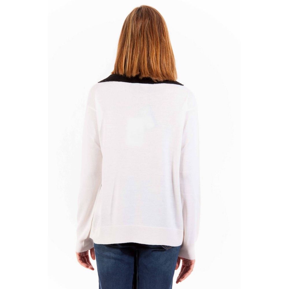 Love Moschino White Sweatshirt for Women alternate view