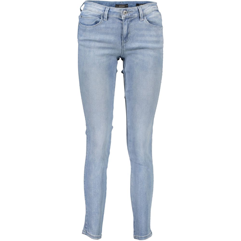 Jeans Femme Guess Jeans Azzurro Coton