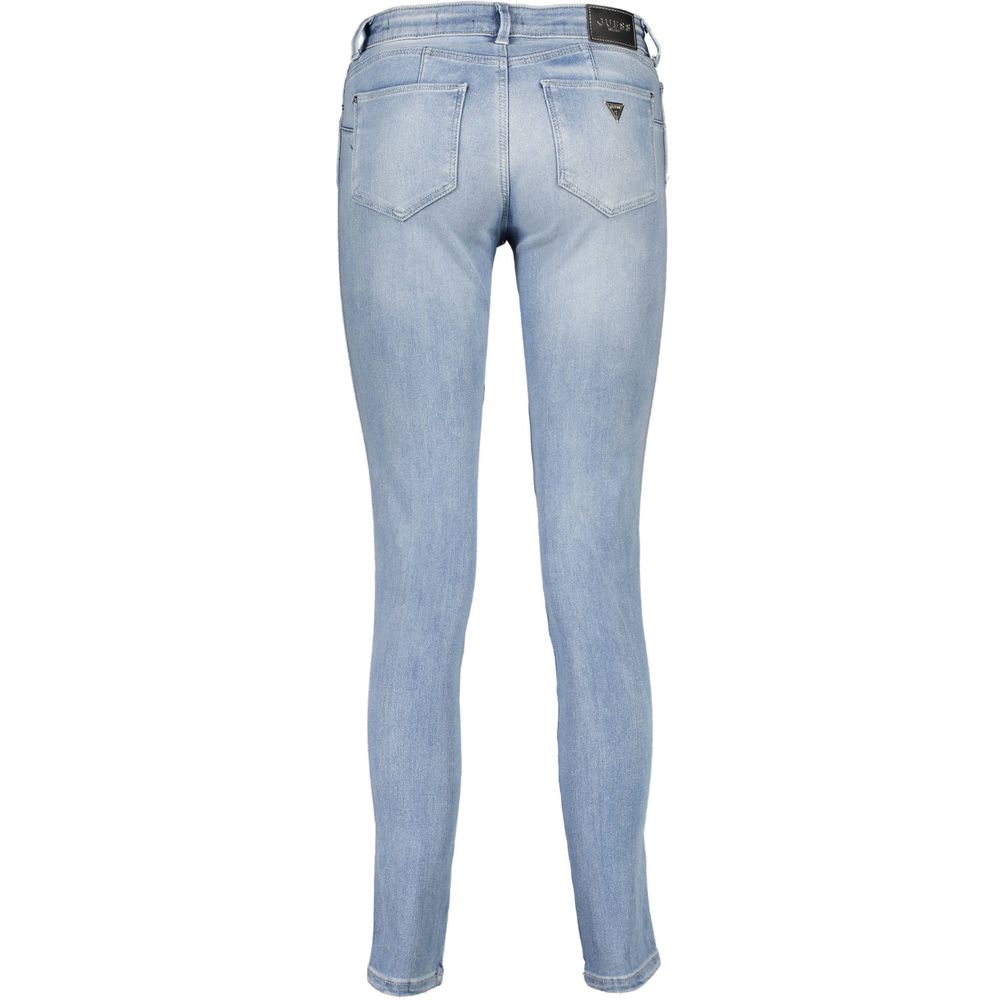 Jeans Femme Guess Jeans Azzurro Coton