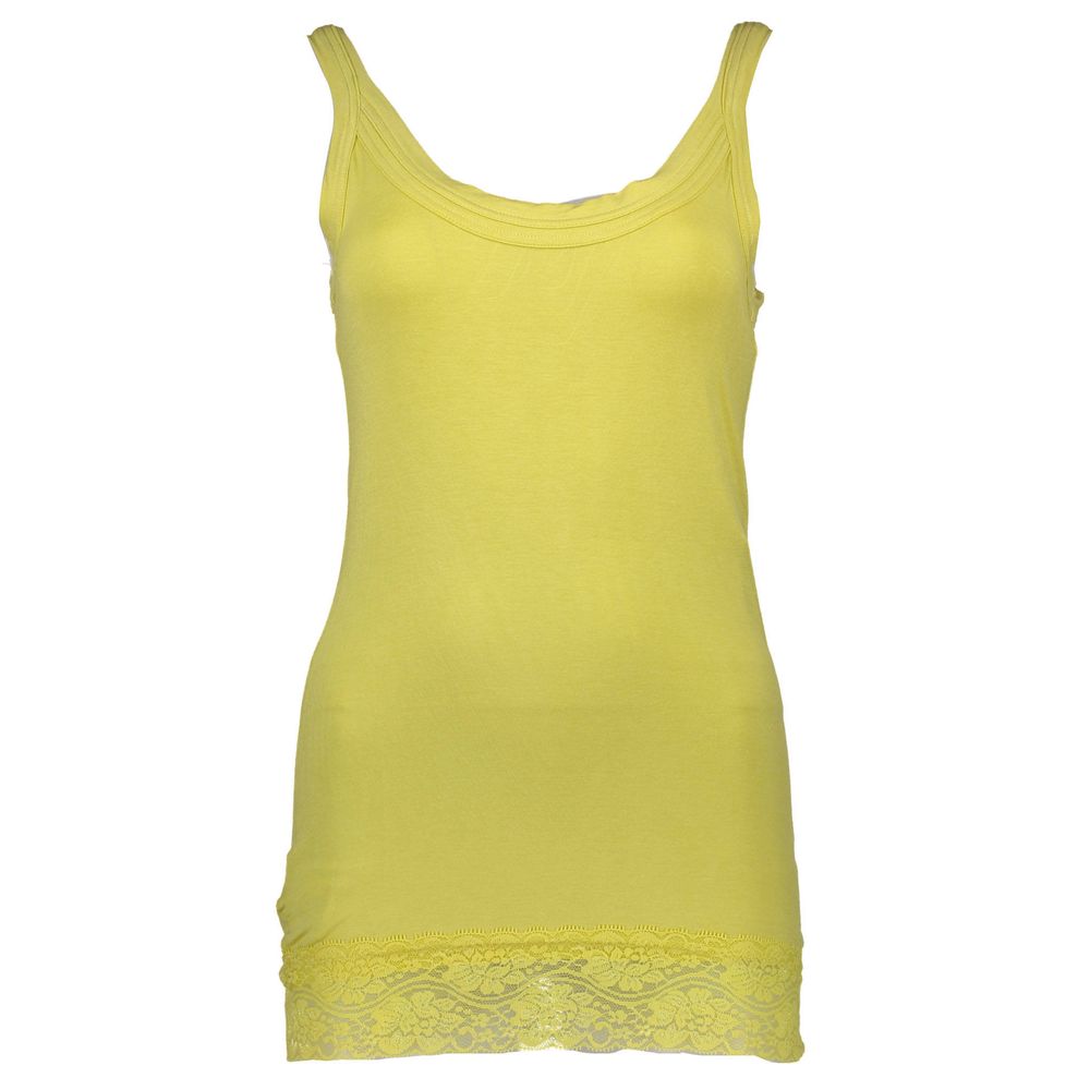 Silvian Heach Yellow T-Shirt for Women