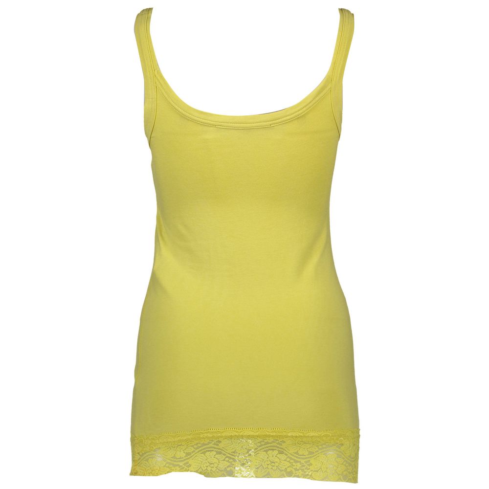 Silvian Heach Yellow T-Shirt for Women alternate view