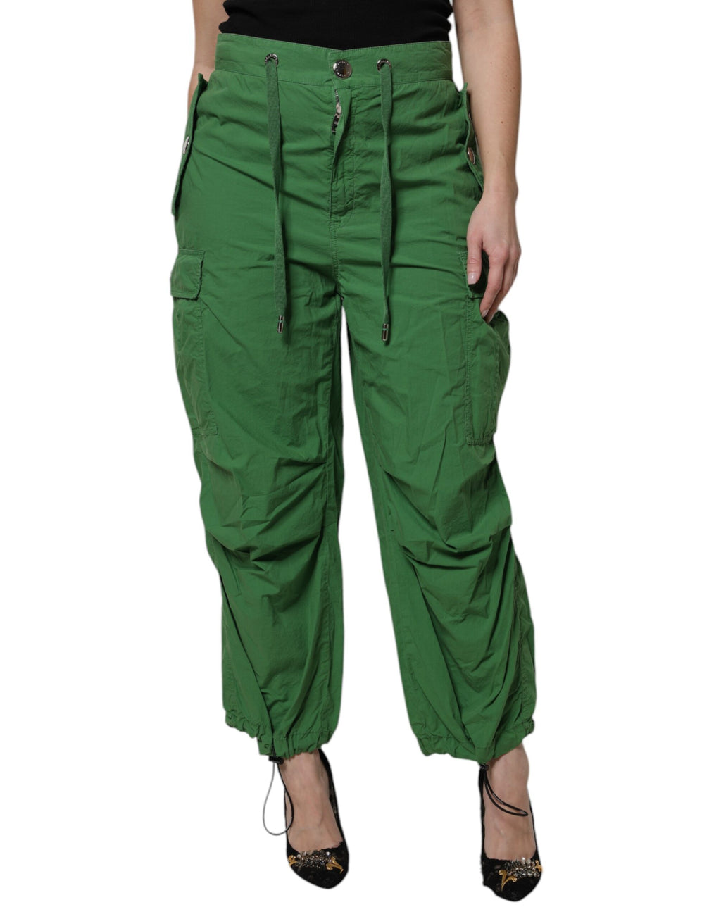 Dolce & Gabbana Green Cargo Pants for Women