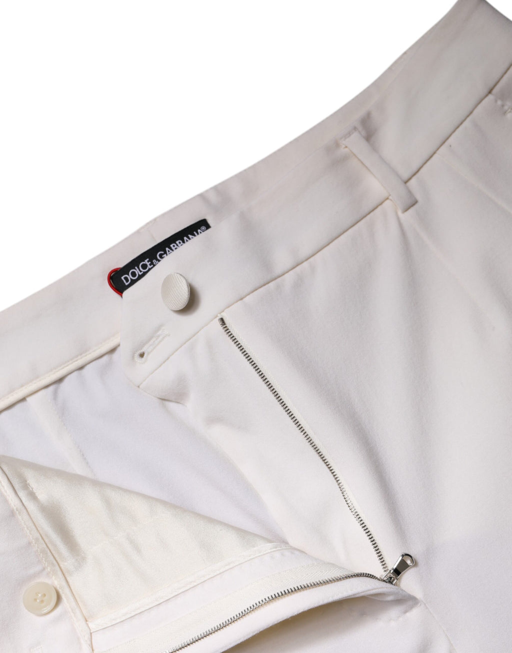 Dolce & Gabbana White Flared Pants for Women additional view