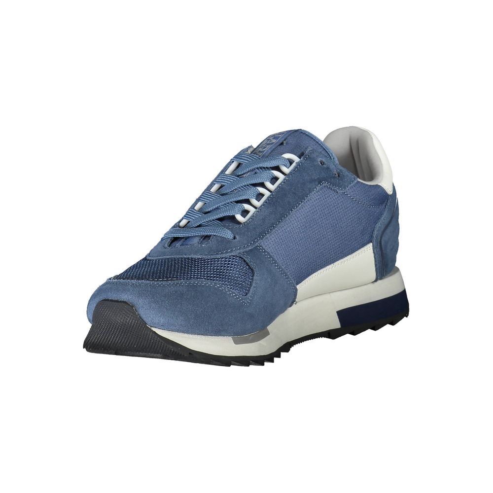 Napapijri Blue Low Top Sneakers for Men detail view