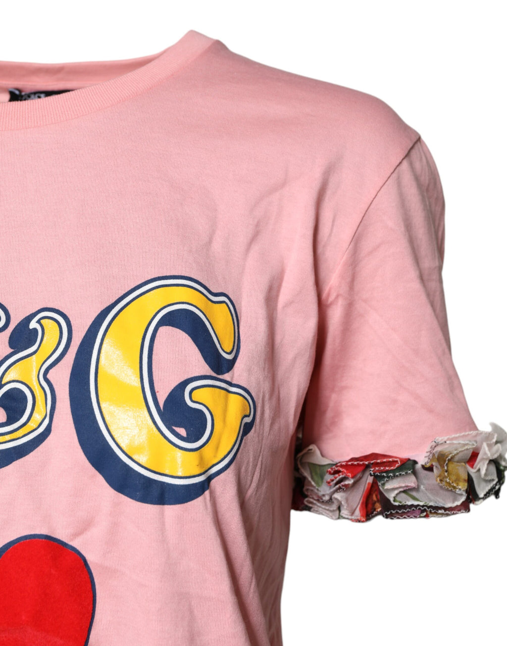 Dolce & Gabbana Pink T-Shirt for Women detail view
