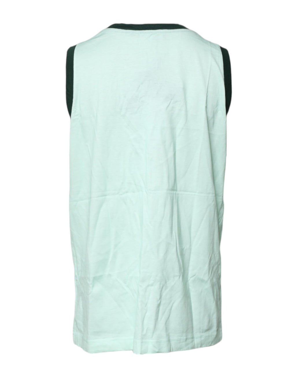 Dolce & Gabbana Green Sleeveless T-Shirt for Women side view