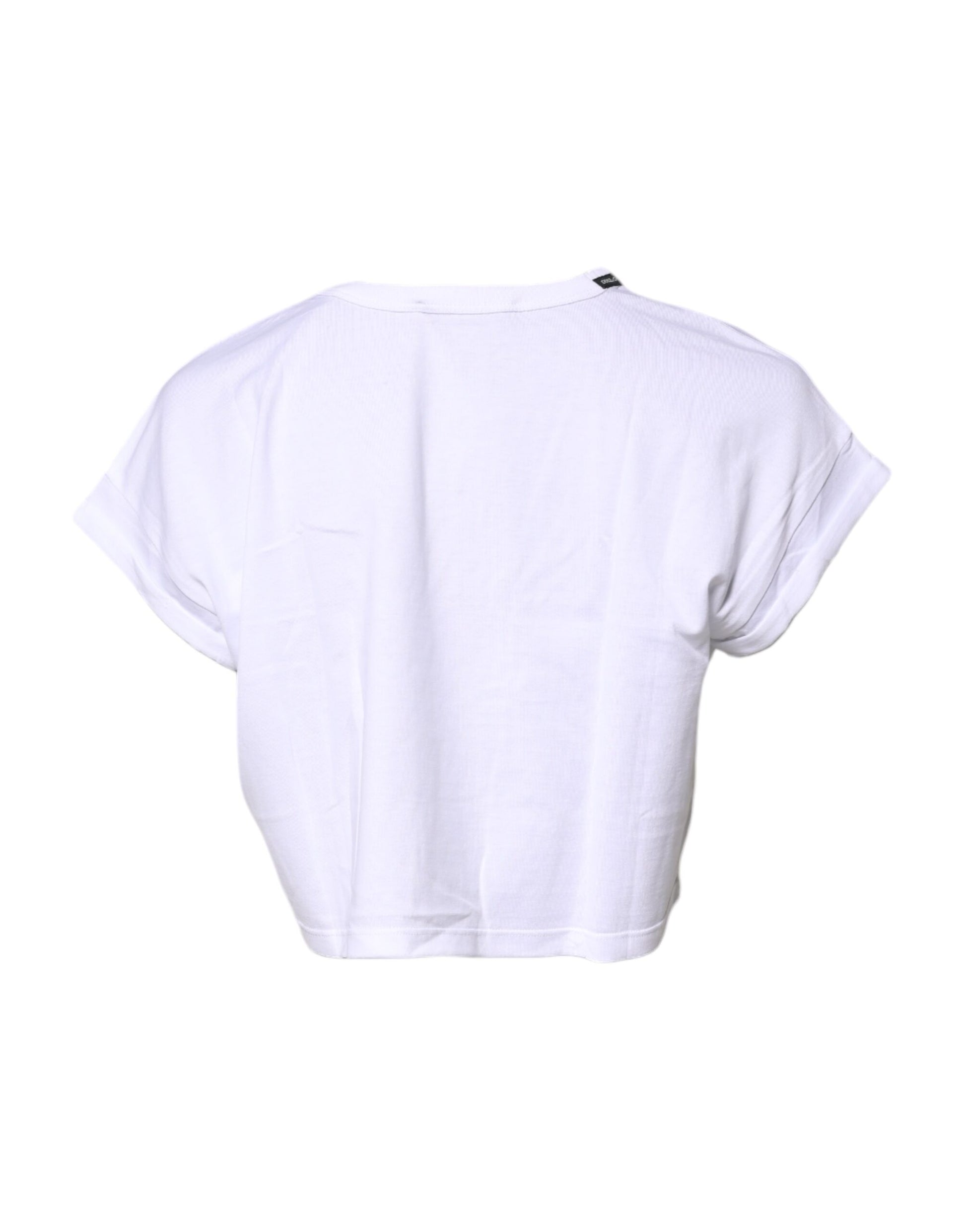 Dolce & Gabbana White T-Shirt for Women side view