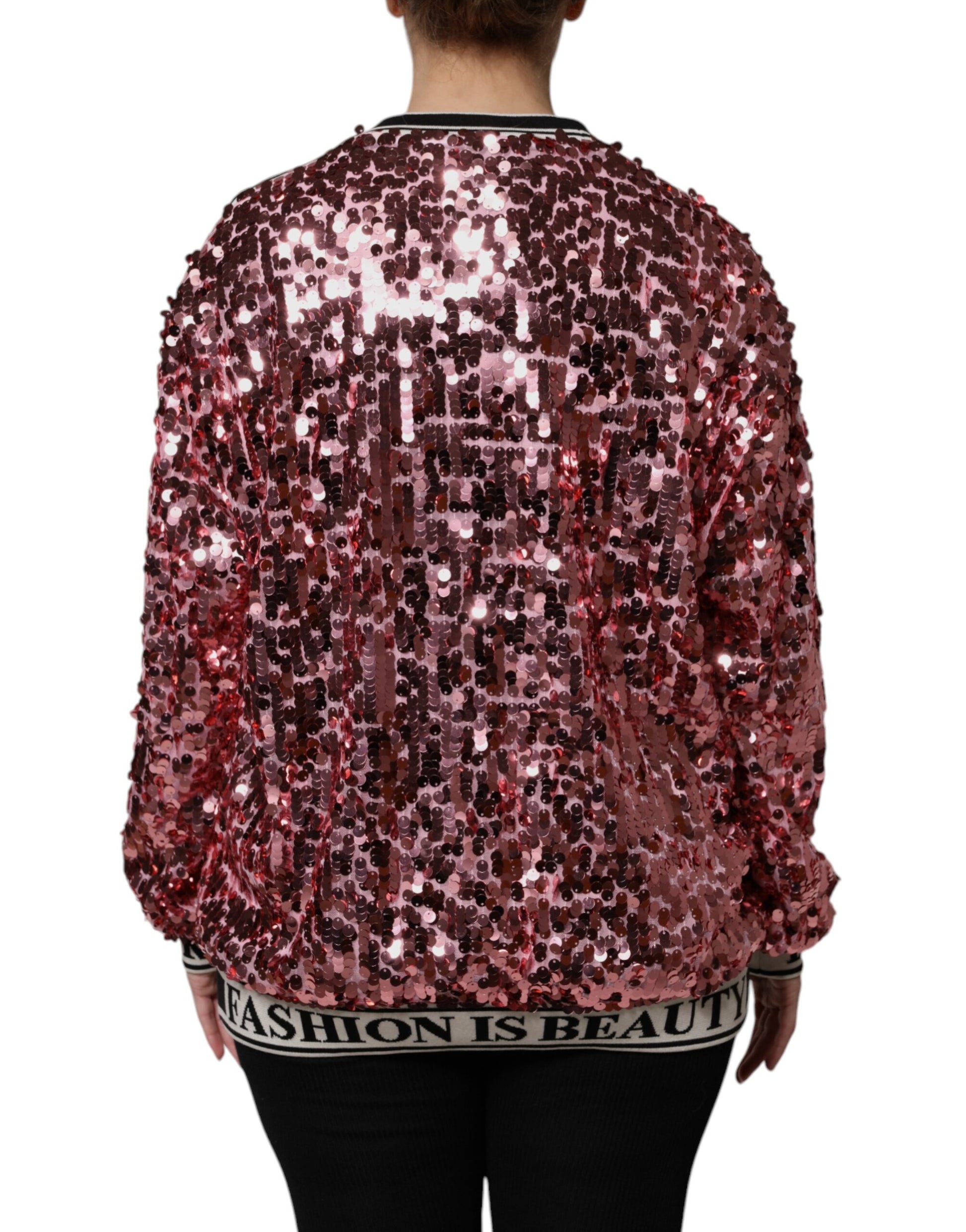 Dolce & Gabbana Pink Sweatshirt for Women side view