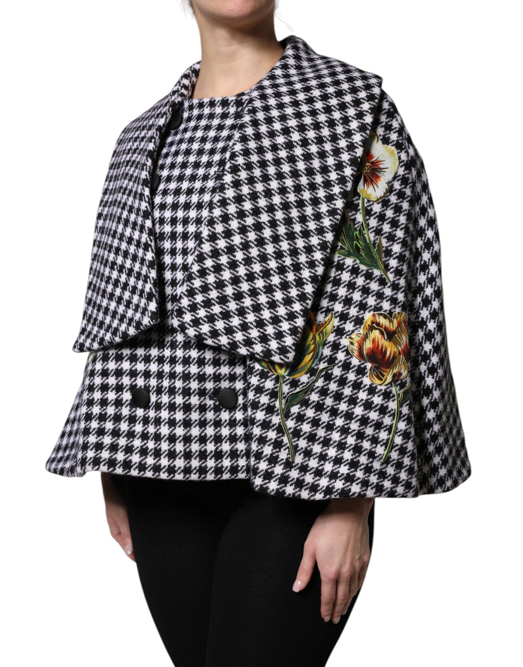 Dolce & Gabbana Black Coat for Women detail view