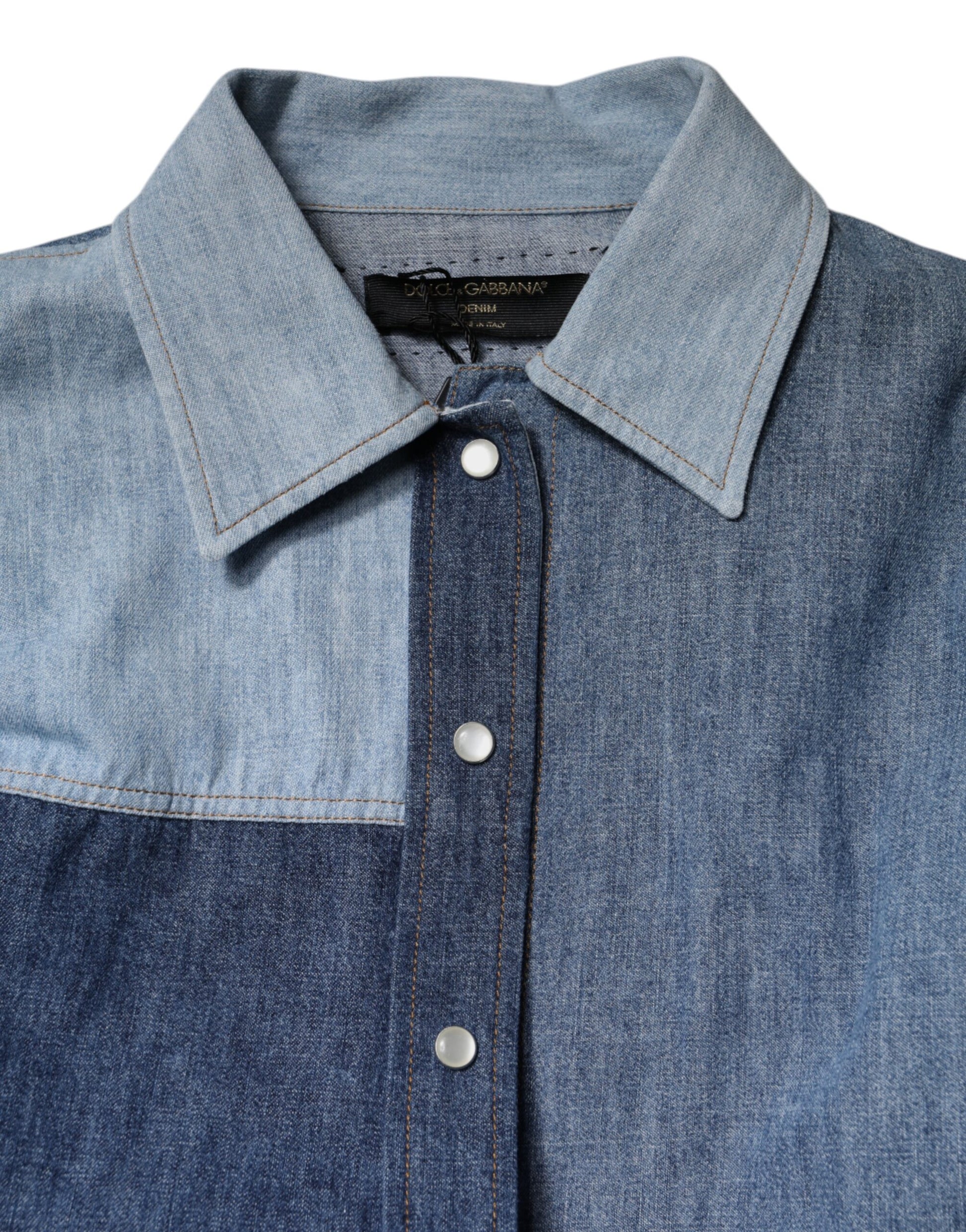Dolce & Gabbana Blue Polo Shirt for Women additional view