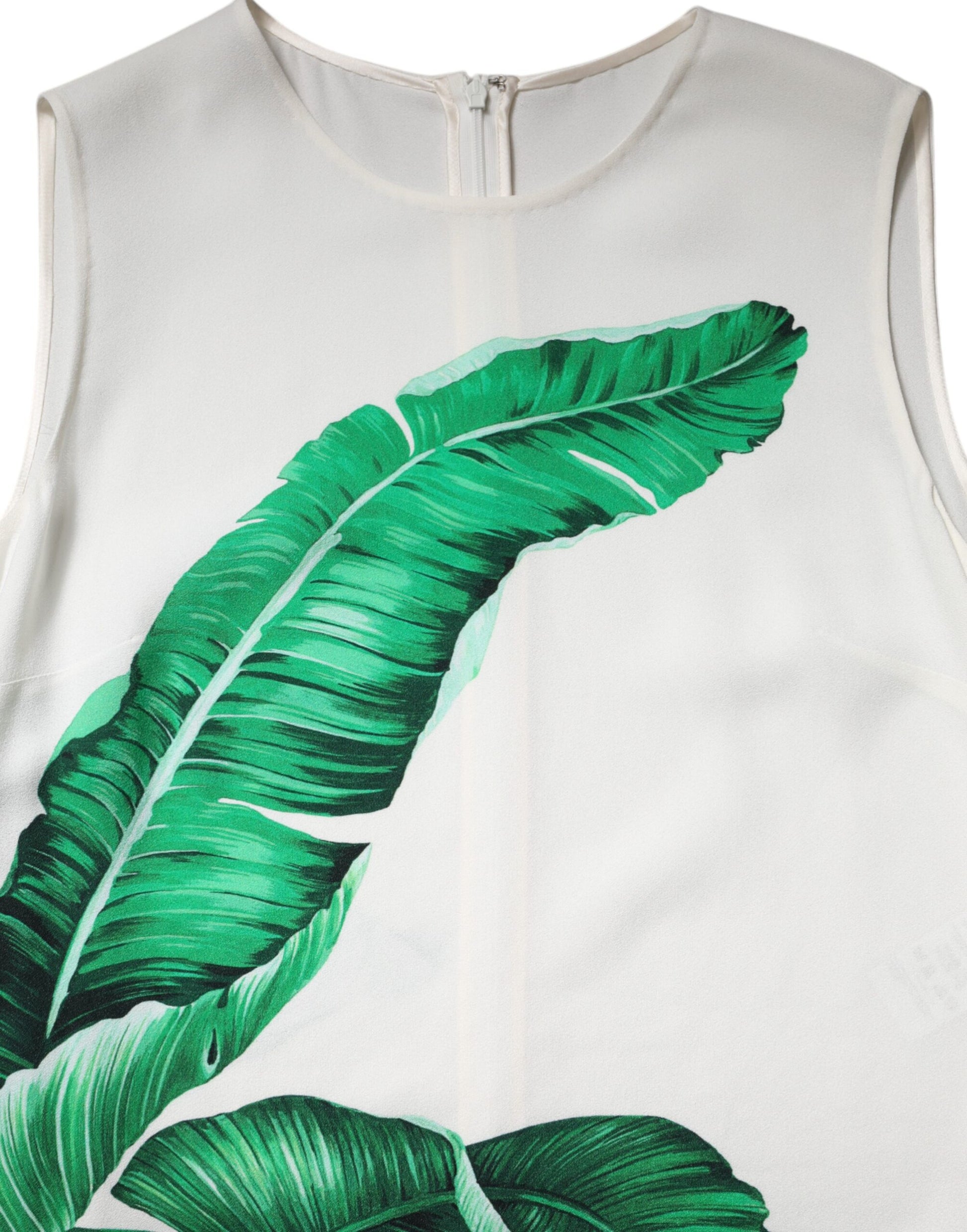 Dolce & Gabbana White Sleeveless T-Shirt for Women additional view