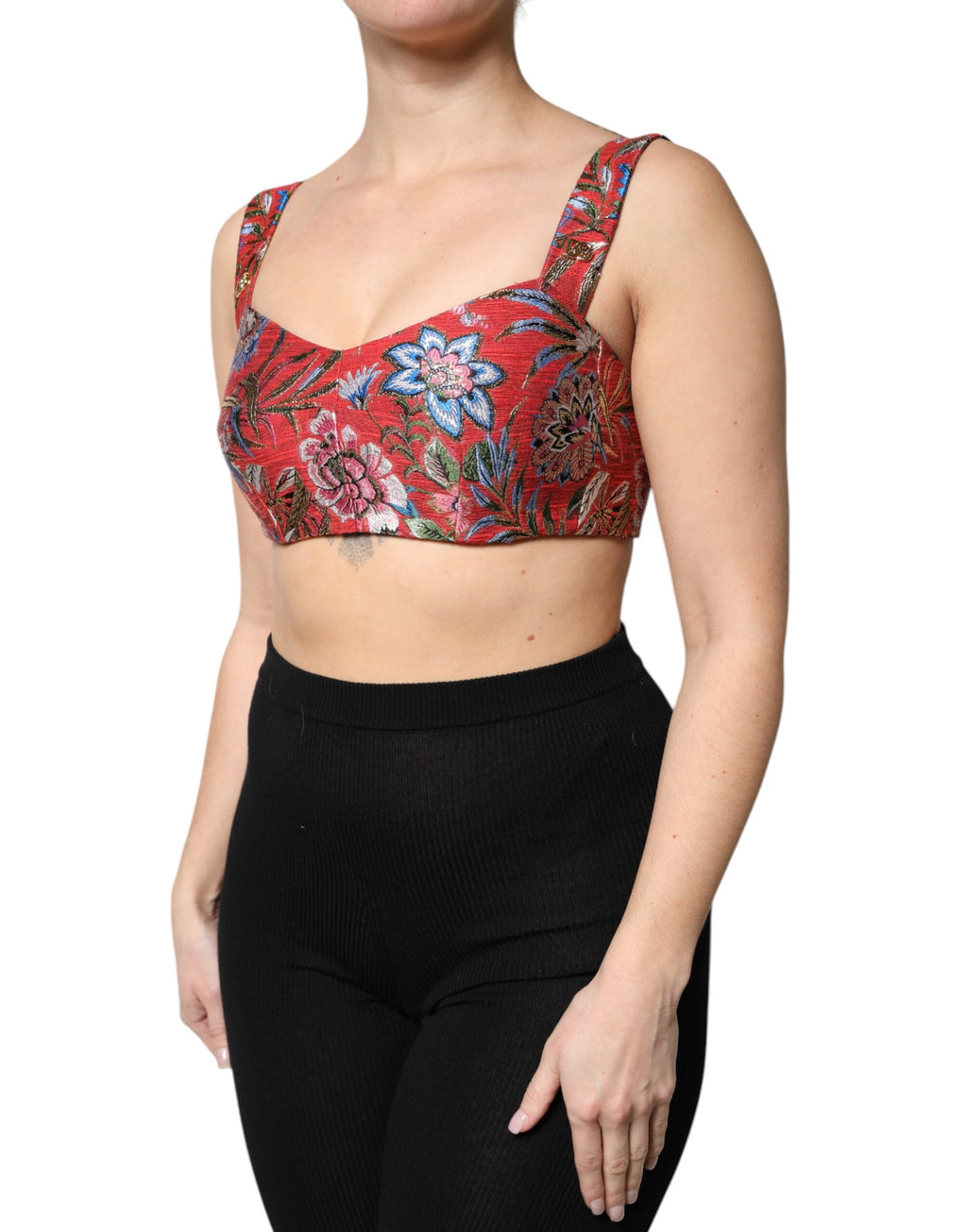 Dolce & Gabbana Red Tank Tops T for Women detail view
