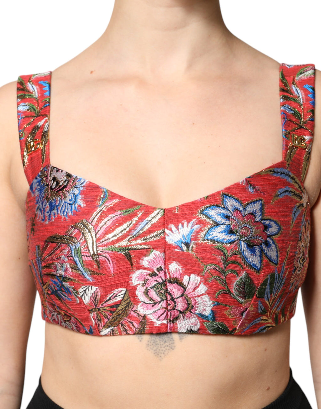 Dolce & Gabbana Red Tank Tops T for Women additional view