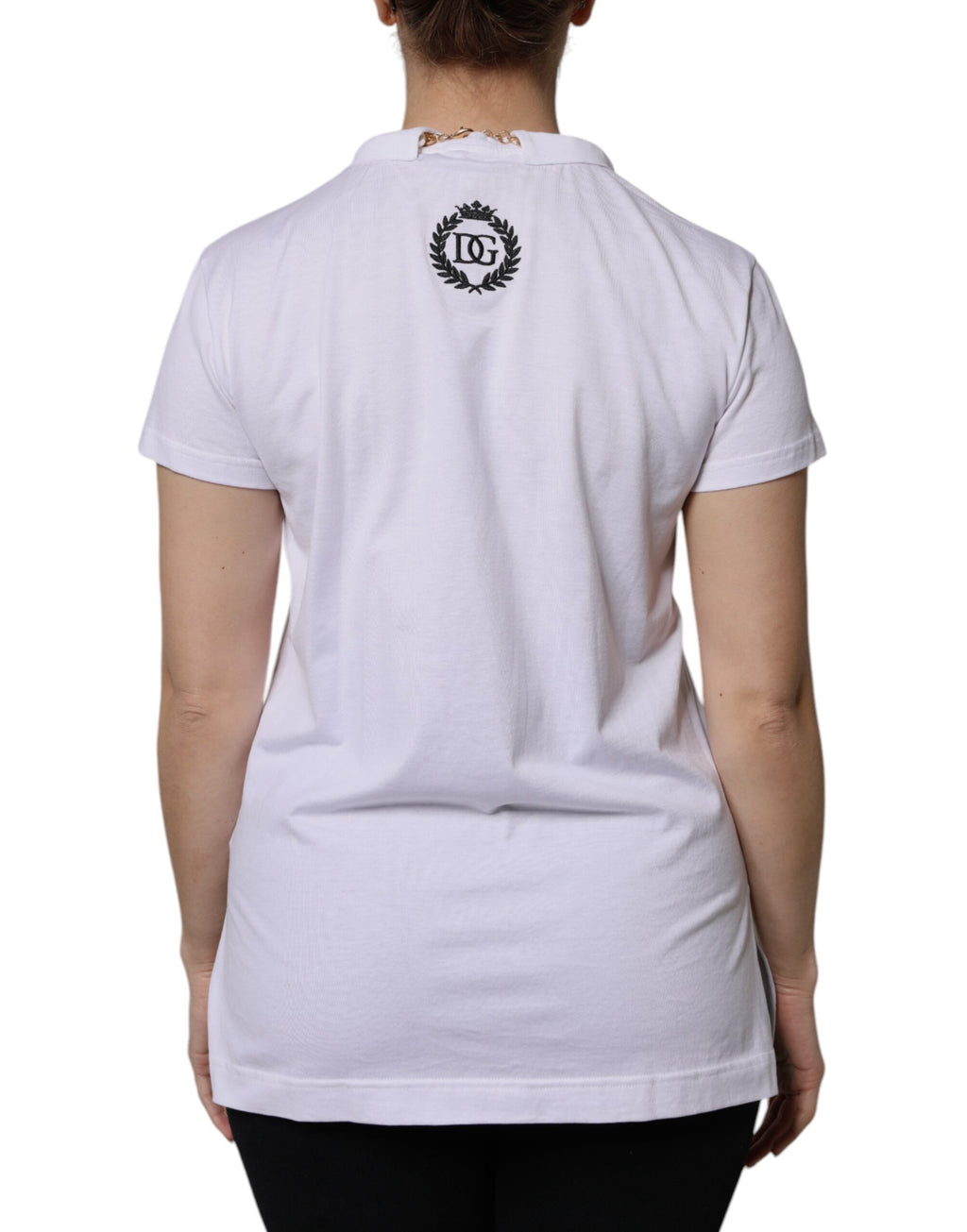Dolce & Gabbana White T-Shirt for Women side view