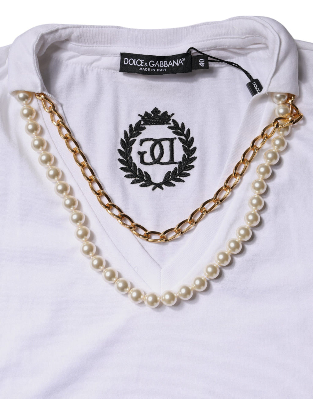 Dolce & Gabbana White T-Shirt for Women additional view