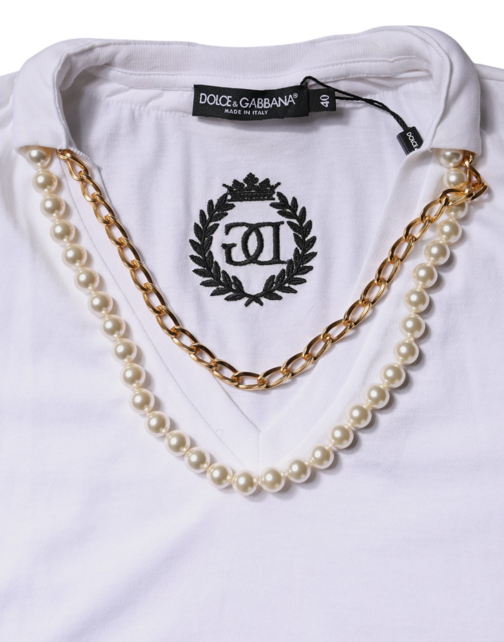 Dolce & Gabbana White T-Shirt for Women additional view