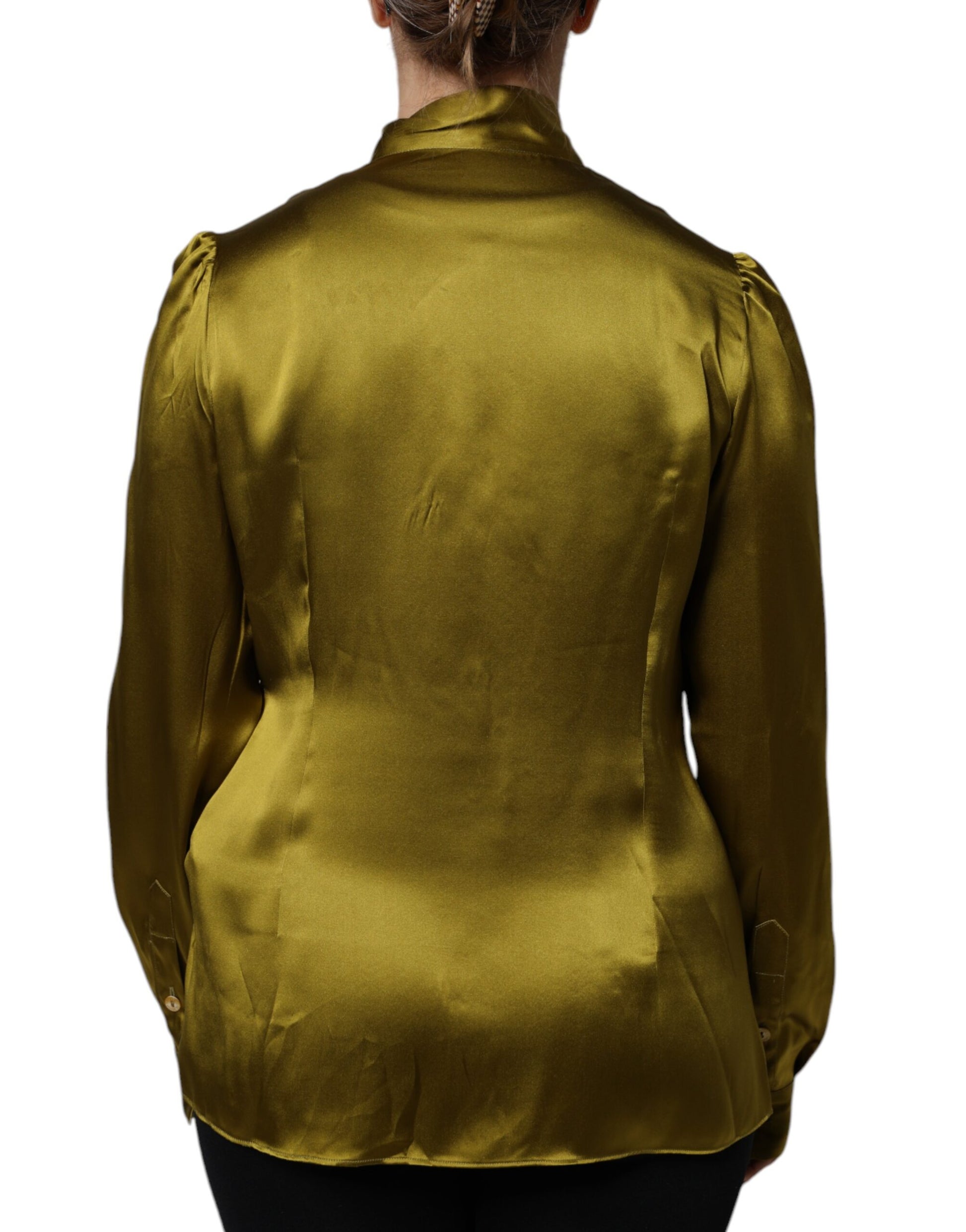 Dolce & Gabbana Green Blouse for Women side view