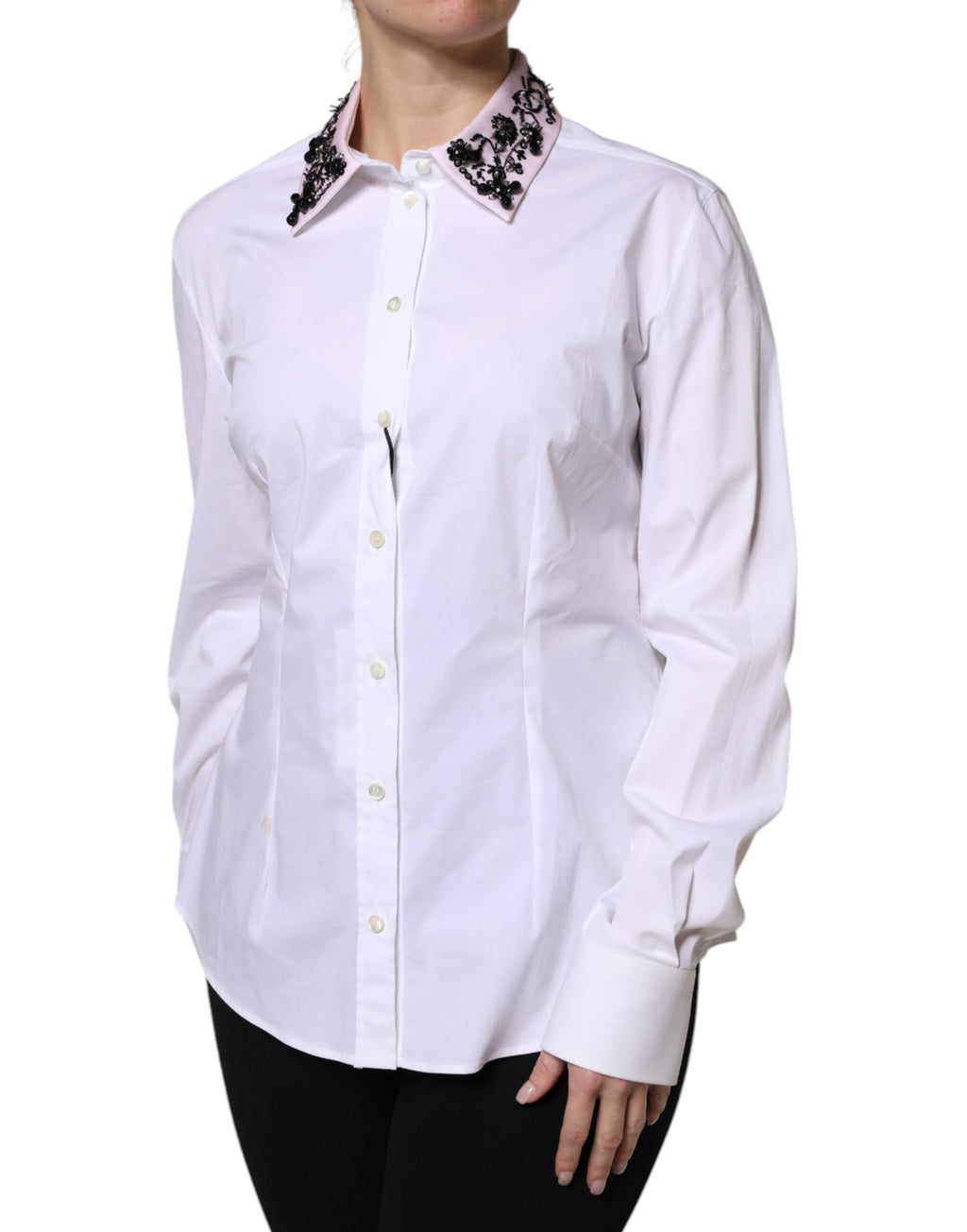 Dolce & Gabbana White Dress Shirt for Women detail view