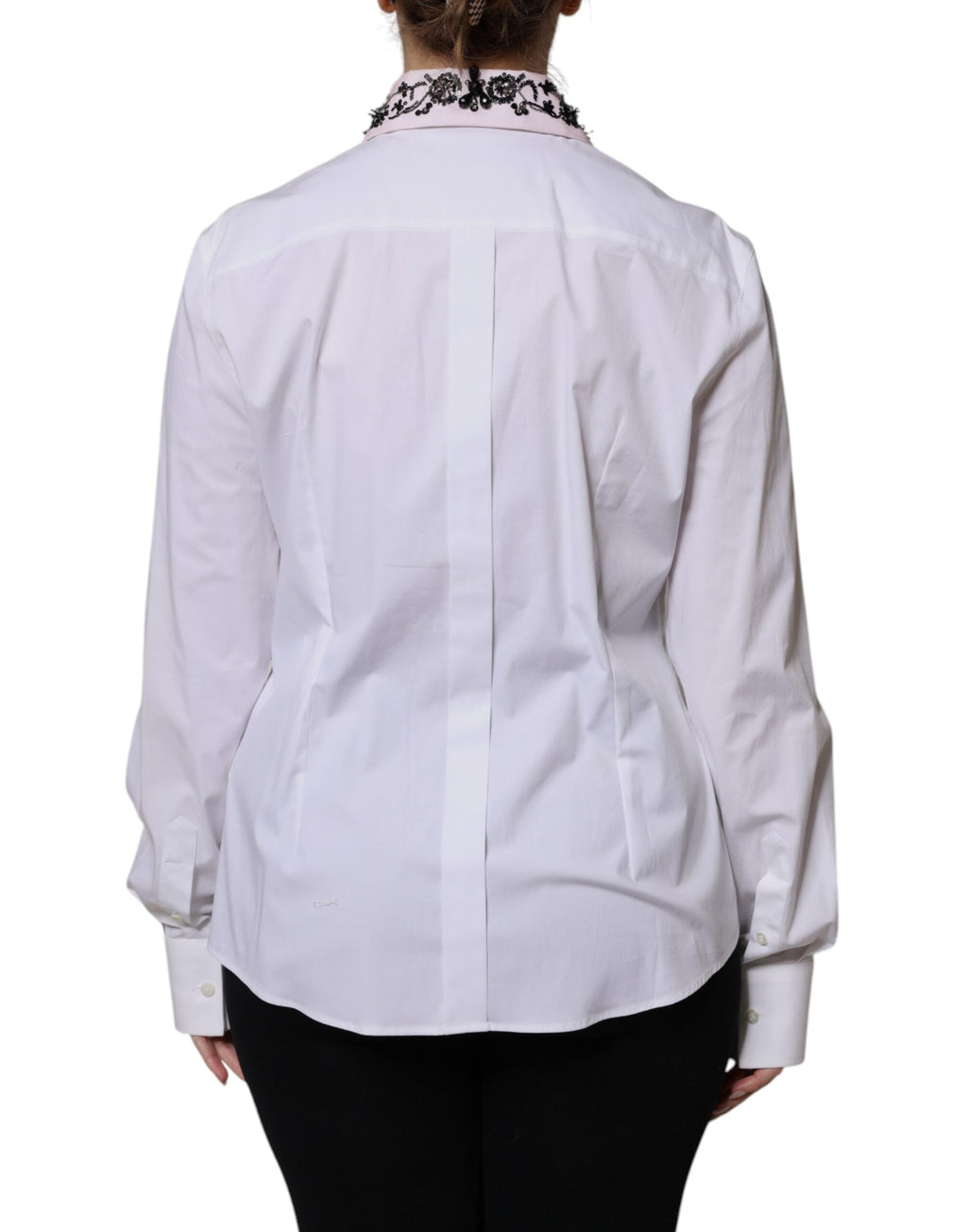 Dolce & Gabbana White Dress Shirt for Women side view
