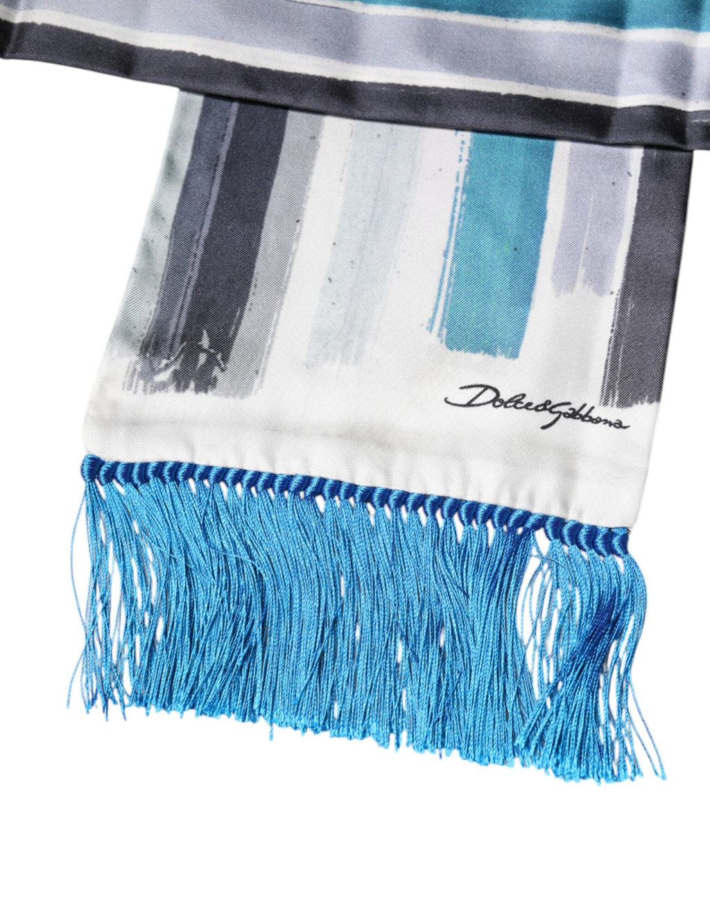 Dolce & Gabbana Multicolor Scarf for Men detail view