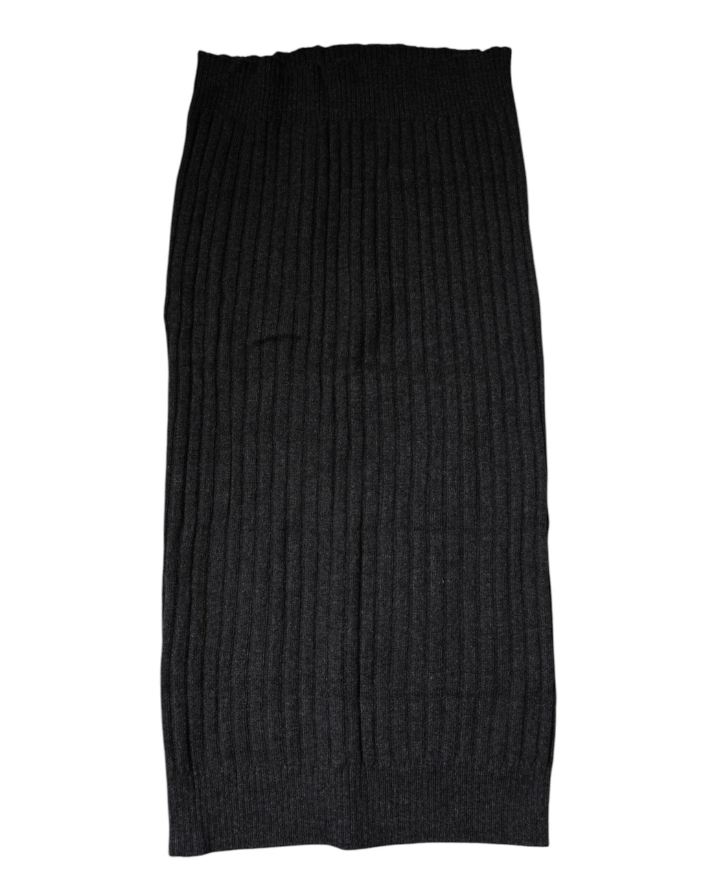 Cache-cou en cachemire noir tricoté Dolce & Gabbana Foulard Écharpe