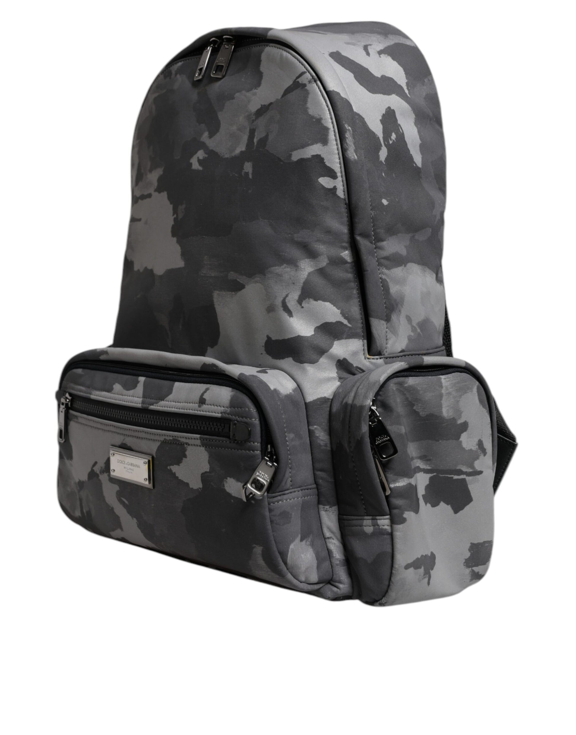 Dolce & Gabbana Grey Backpack for Men detail view