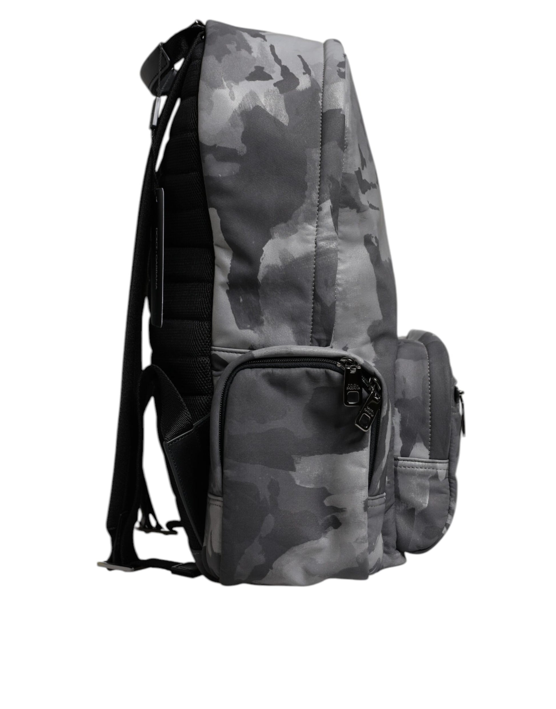 Dolce & Gabbana Grey Backpack for Men side view
