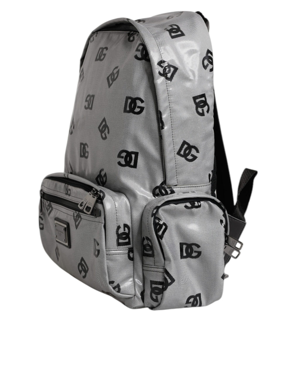 Dolce & Gabbana Grey Backpack for Men side view