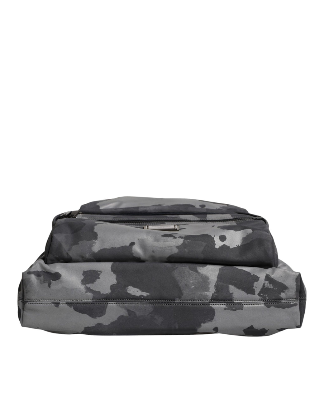 Sac à bandoulière Dolce & Gabbana camouflage noir avec plaque logo