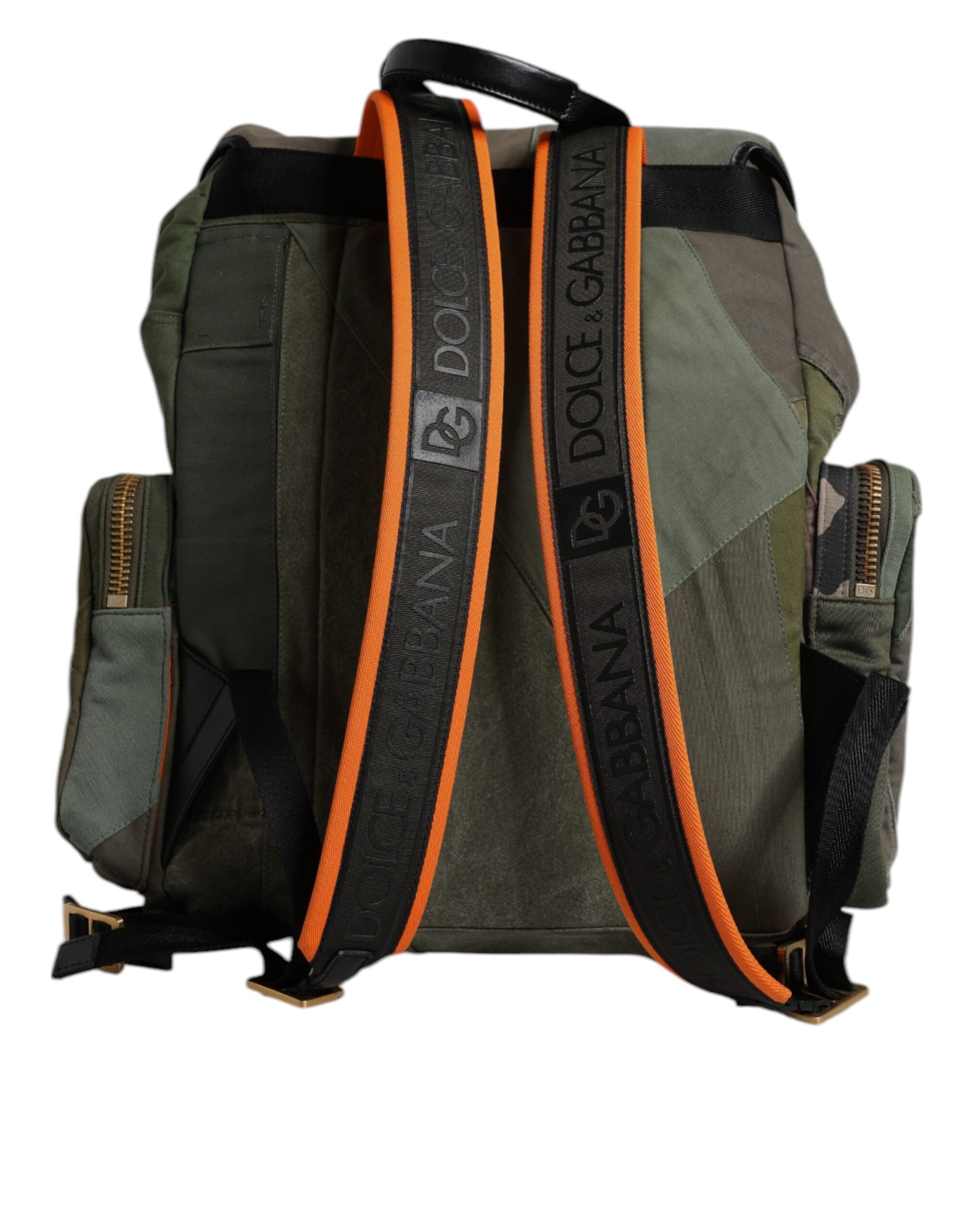 Dolce & Gabbana Green Backpack for Men side view