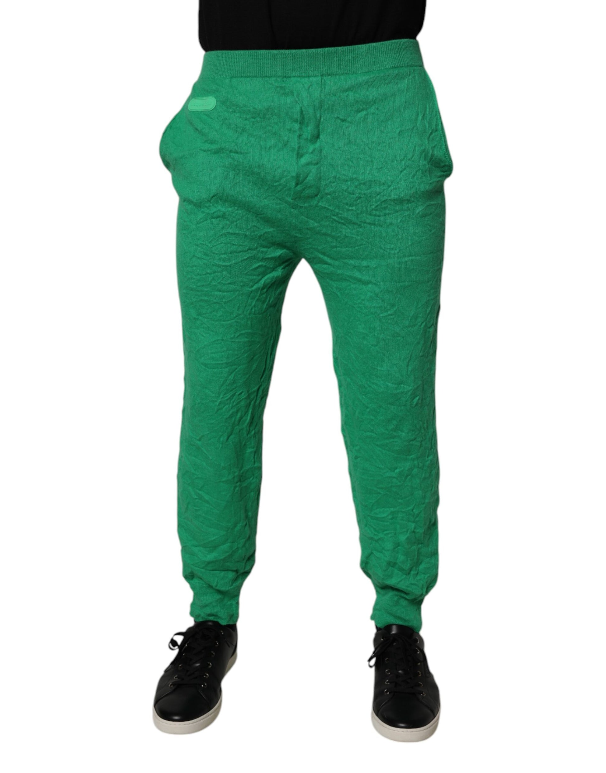 Dsquared² Green Athletic Pants for Men