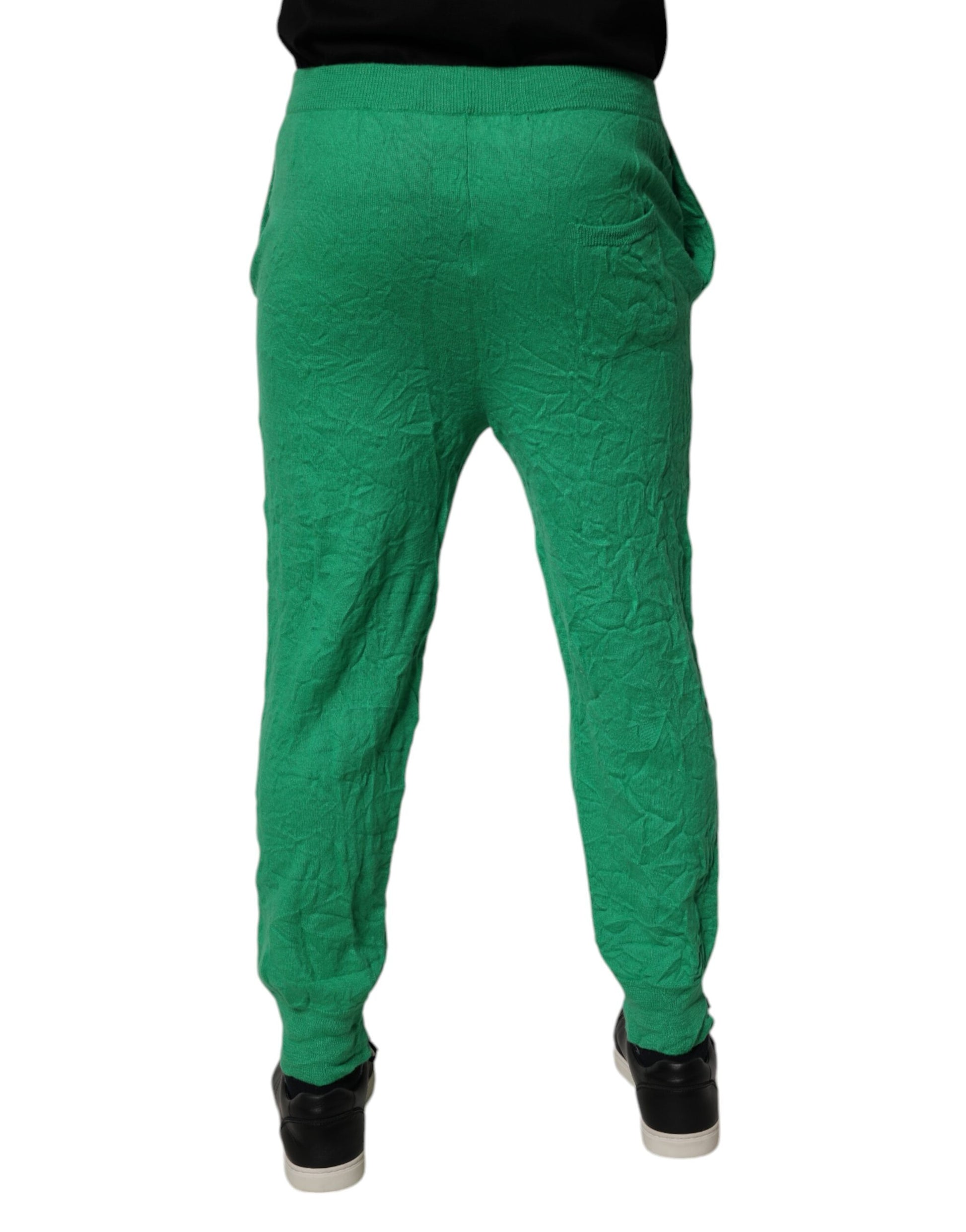 Dsquared² Green Athletic Pants for Men side view