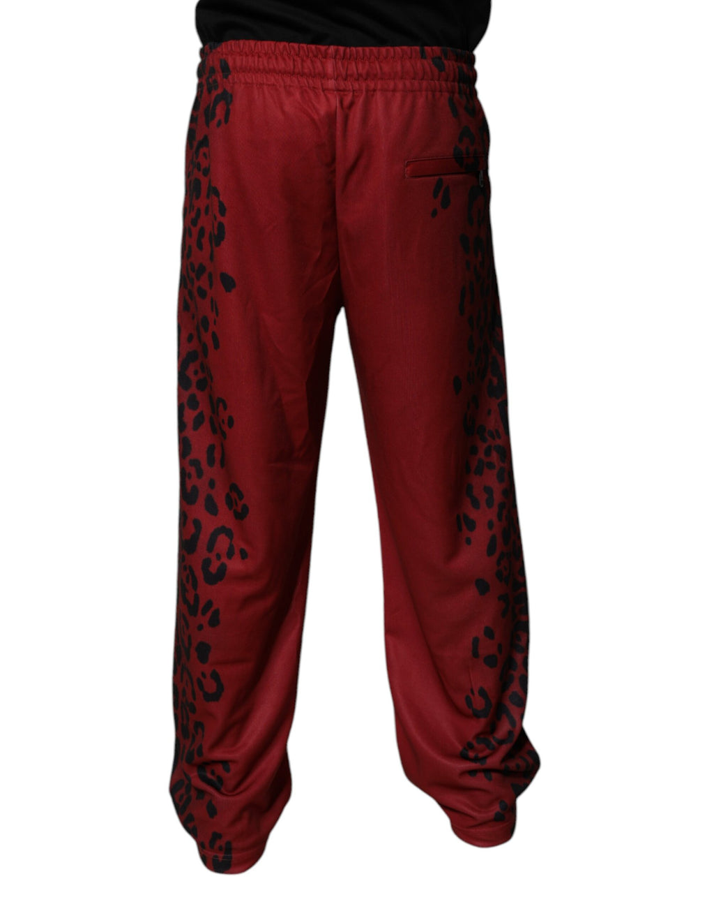 Dolce & Gabbana Red Athletic Pants for Men side view