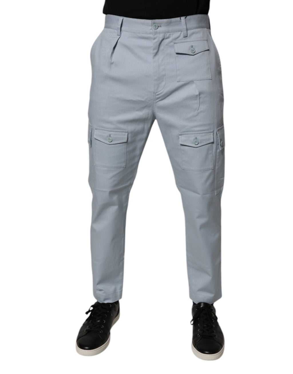 Dolce & Gabbana Blue Cargo Pants for Men alternate view