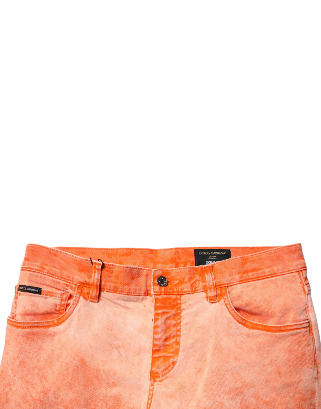 Dolce & Gabbana Orange Skinny Jeans for Men additional view