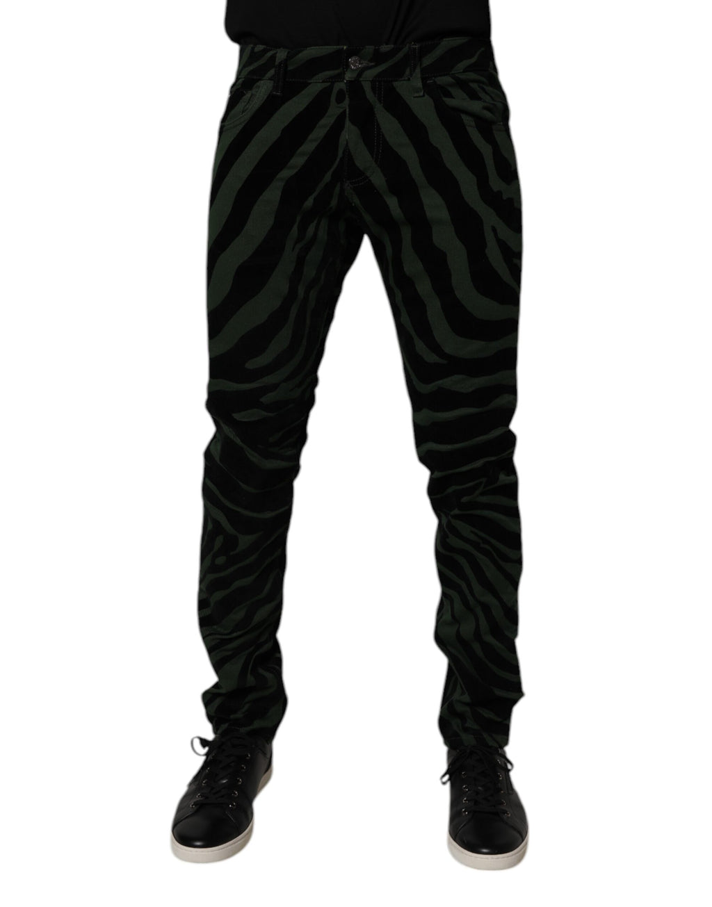 Dolce & Gabbana Black Skinny Jeans for Men