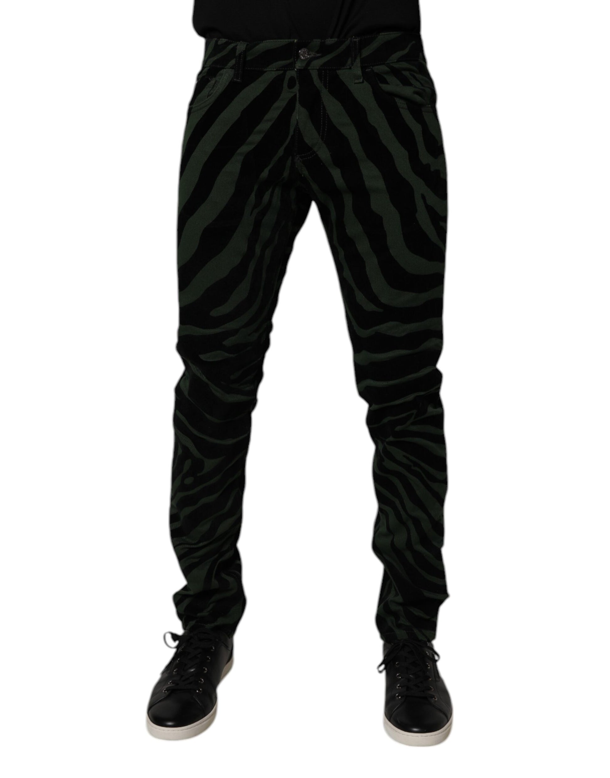 Dolce & Gabbana Black Skinny Jeans for Men