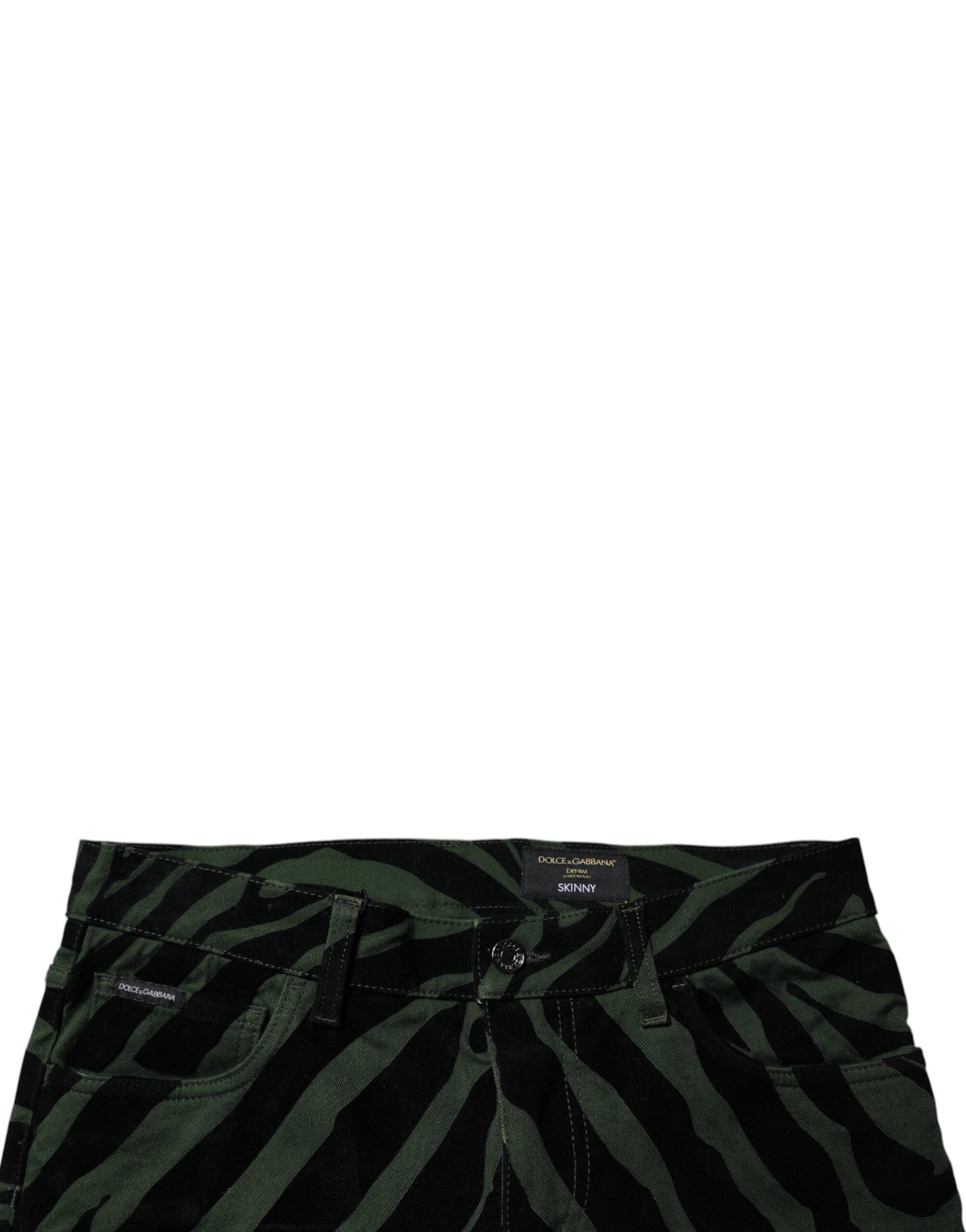 Dolce & Gabbana Black Skinny Jeans for Men additional view