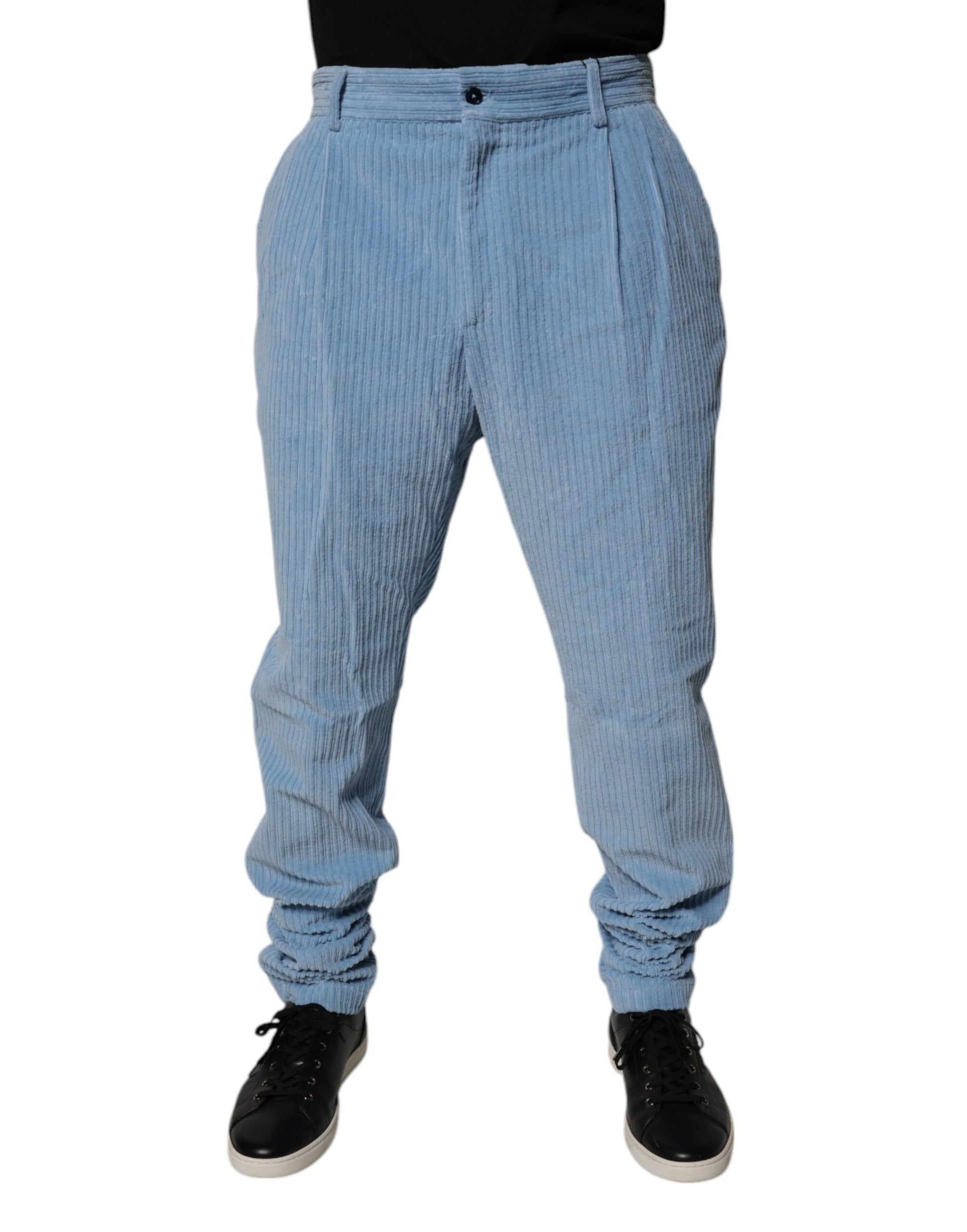 Dolce & Gabbana Blue Skinny Jeans for Men