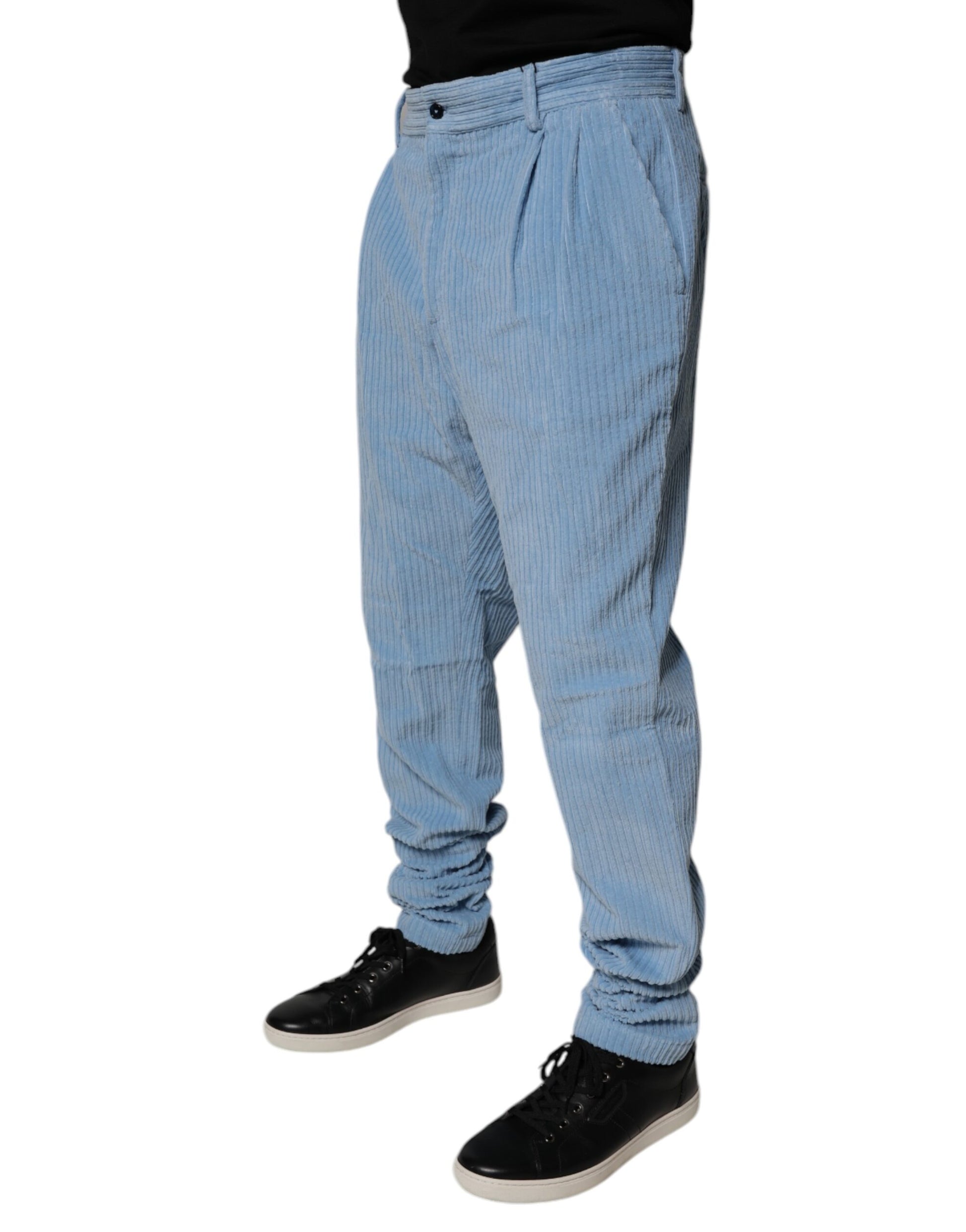Dolce & Gabbana Blue Skinny Jeans for Men detail view