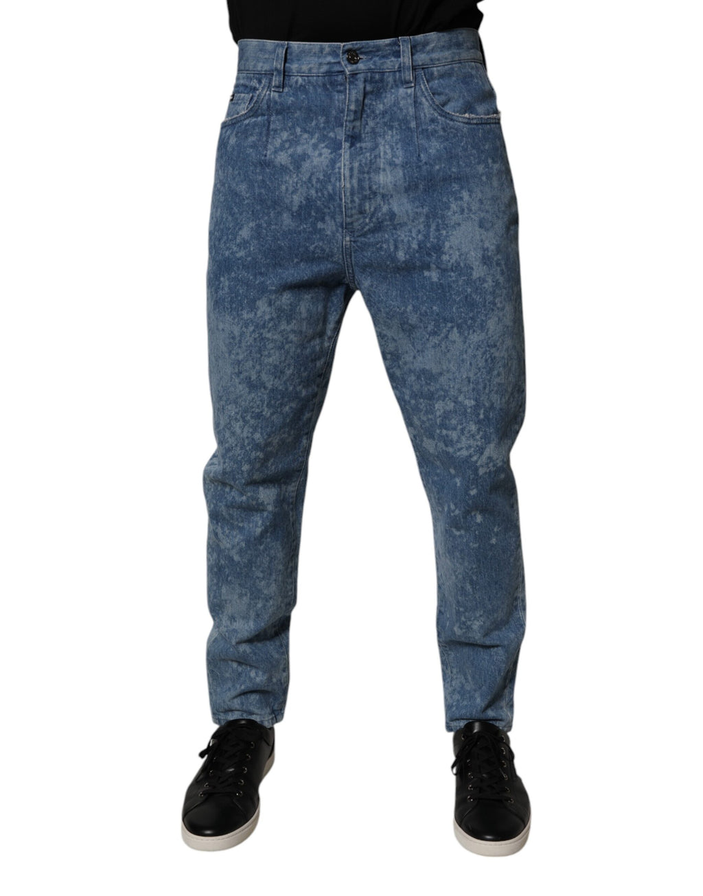 Dolce & Gabbana Blue Skinny Jeans for Men