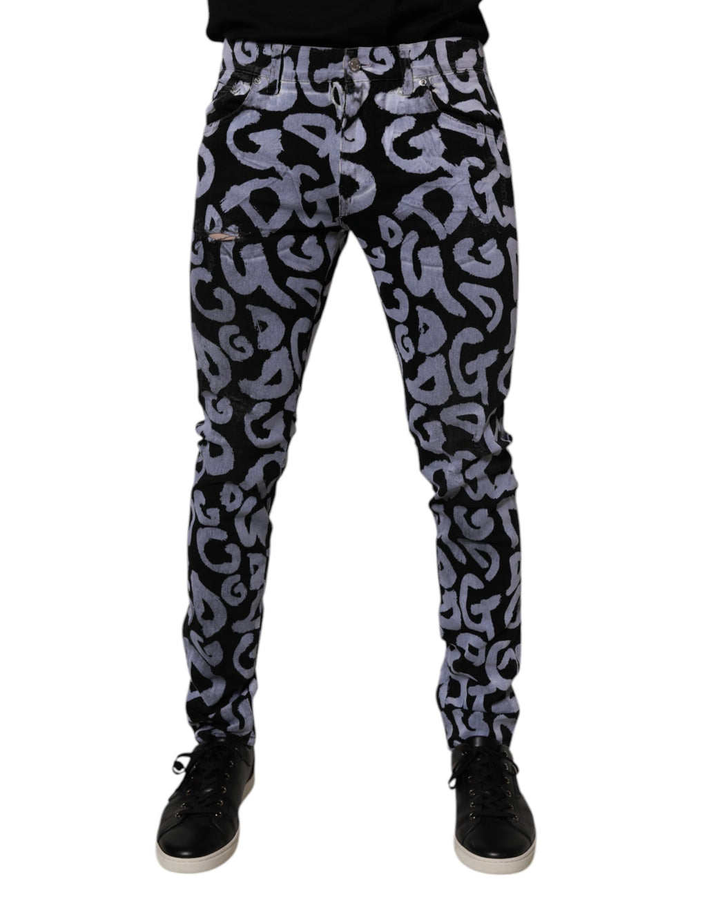 Dolce & Gabbana Black Skinny Jeans for Men alternate view