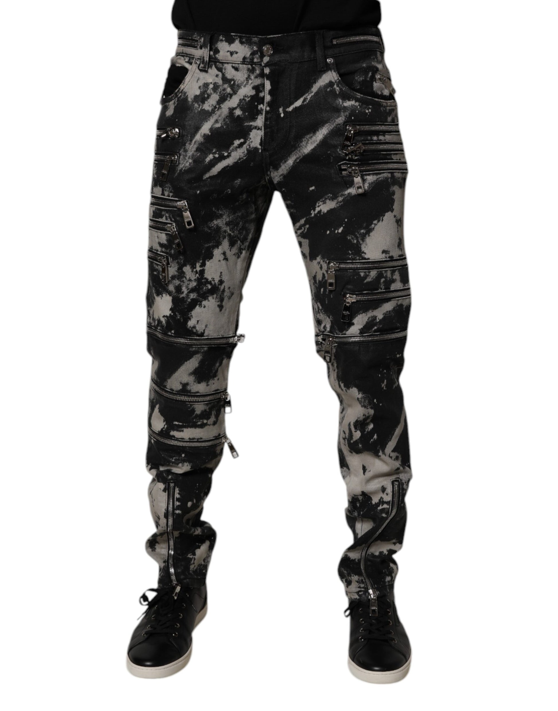 Dolce & Gabbana Black Skinny Jeans for Men alternate view