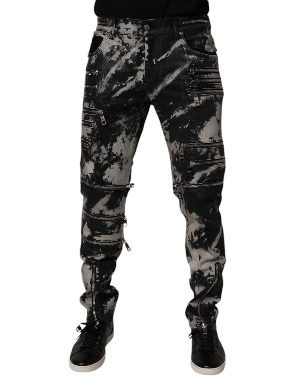 Dolce & Gabbana Black Skinny Jeans for Men